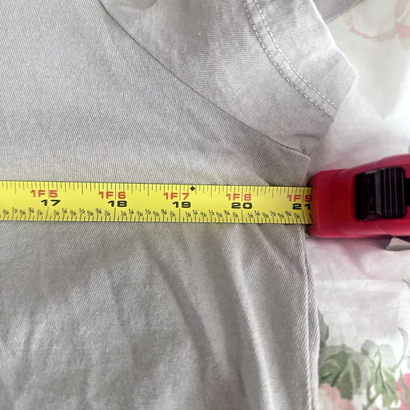 NWT JamesPerse 100% Cotton Crewneck Tee Sz3(L) Taupe Gray Minimalist Capsule - Picture 5 of 8